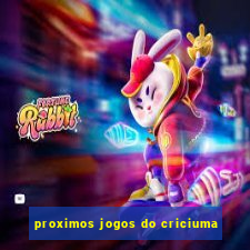 proximos jogos do criciuma